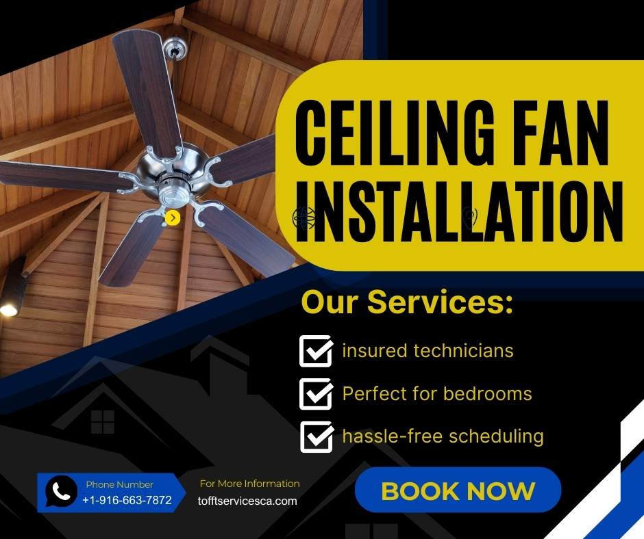 ceiling fan - installation