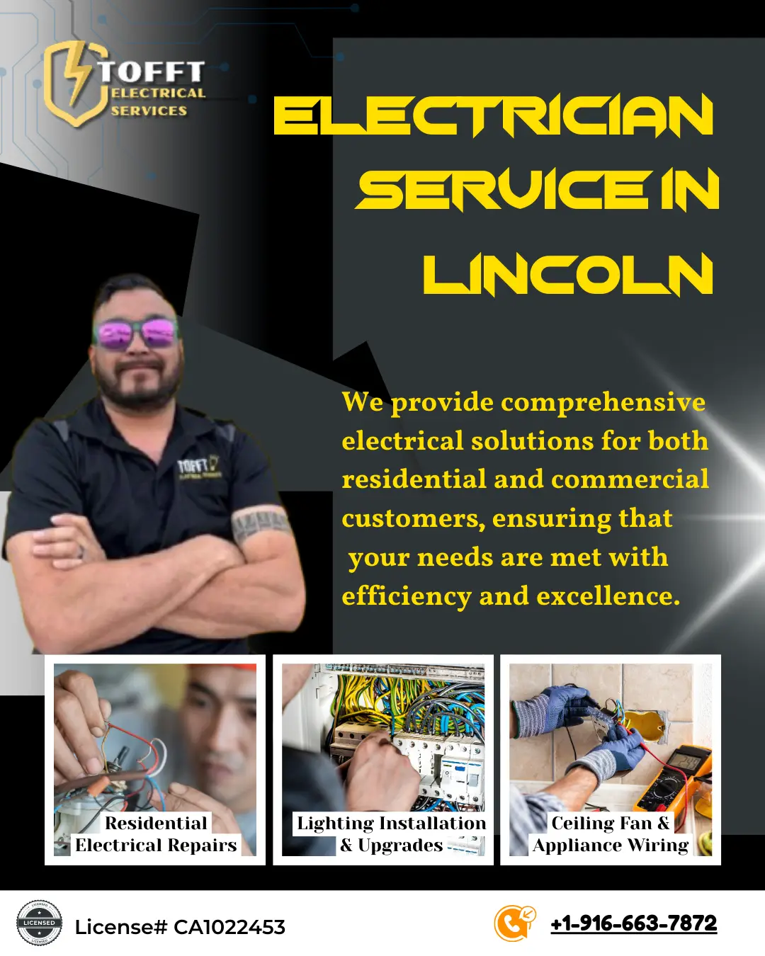 electrician service in lincoln
